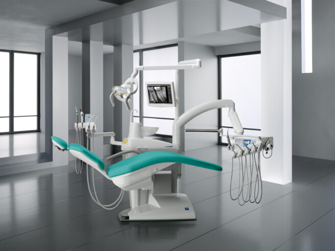 Stern Weber Behandlungseinheit in Türkis